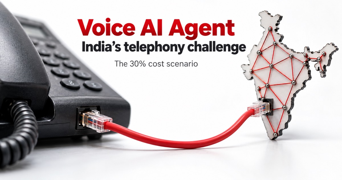Voice AI Agent: India Voice AI: The Telephony Cost Challenge